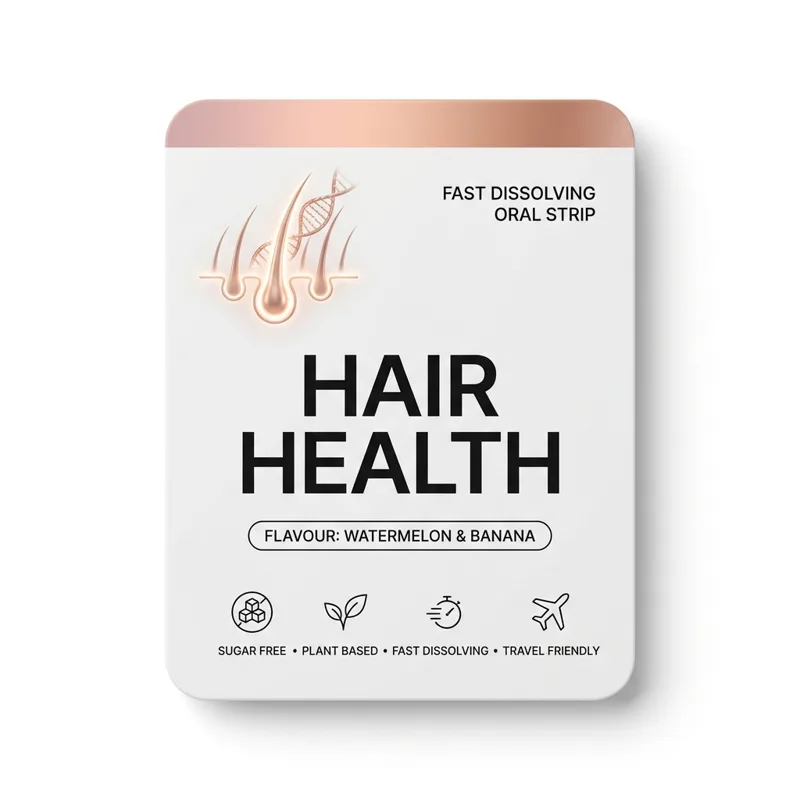 Hair Strips oral strip pack