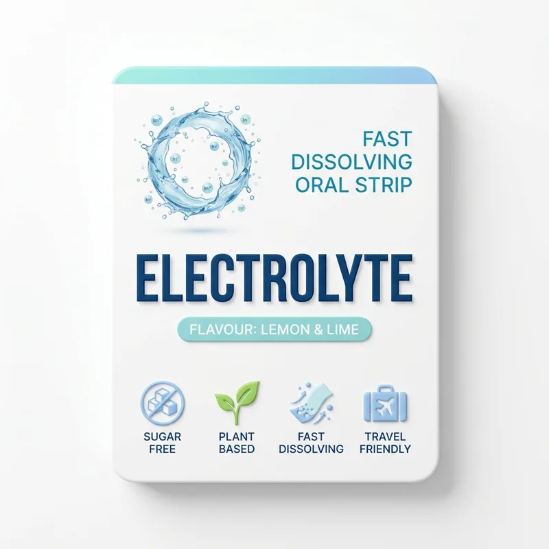 Hydration oral strip pack